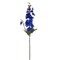 Vickerman 33" Artificial Cobalt Larkspur Spray. 3 Stems In A Bag.
